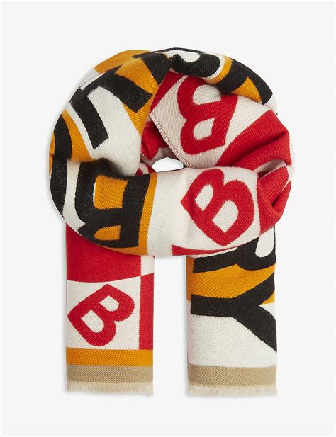 Burberry kids scarf set